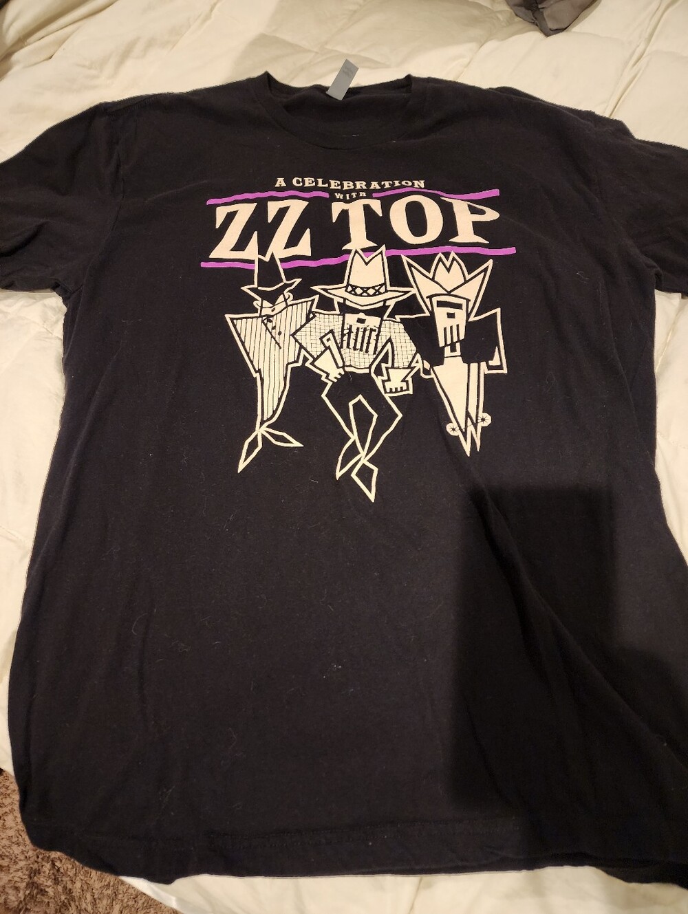 2021 ZZ Top Tour Tee with Cities Xl